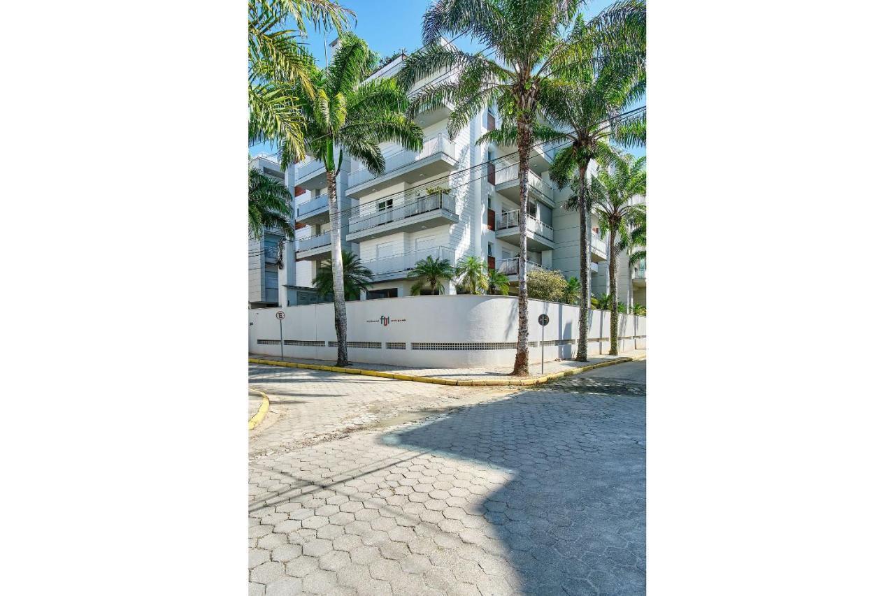 Af15 ALTO PADRÃO, WI-FI, AR, PISCINA, SAUNA, ACADEMIA, QUASE PÉ NA AREIA Ubatuba Esterno foto