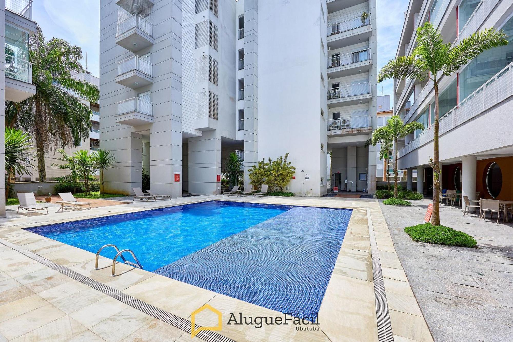 Af15 ALTO PADRÃO, WI-FI, AR, PISCINA, SAUNA, ACADEMIA, QUASE PÉ NA AREIA Ubatuba Esterno foto