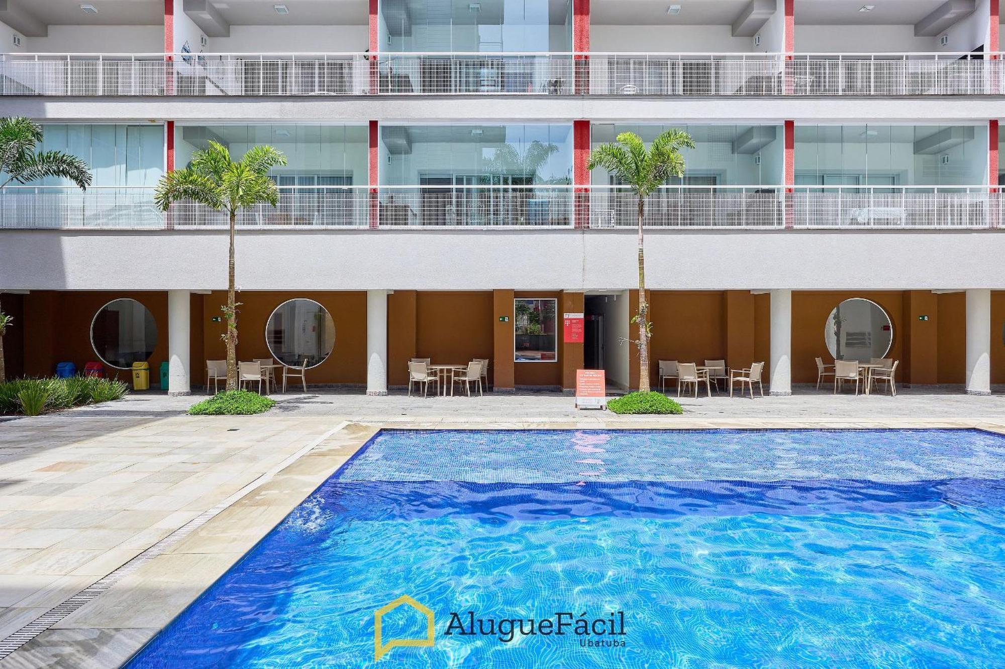 Af15 ALTO PADRÃO, WI-FI, AR, PISCINA, SAUNA, ACADEMIA, QUASE PÉ NA AREIA Ubatuba Esterno foto