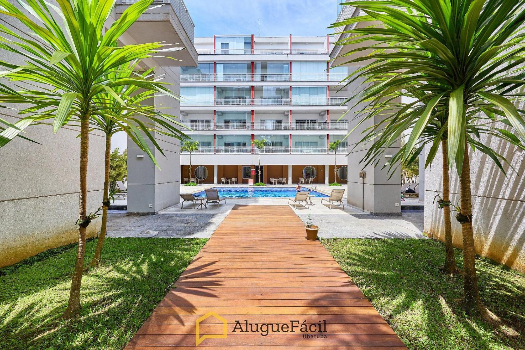 Af15 ALTO PADRÃO, WI-FI, AR, PISCINA, SAUNA, ACADEMIA, QUASE PÉ NA AREIA Ubatuba Esterno foto